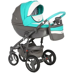 Детская коляска Adamex Monte Deluxe Carbon 2 в 1