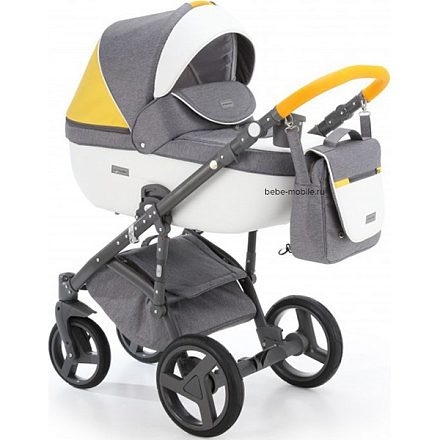 Детская коляска BeBe-Mobile Ravenna Sport 3 в 1, ткань+экокожа