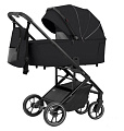 Детская коляска Carrello Alfa CRL-6507 2024 2 в 1 (Midnight Black
						
					) — Фото