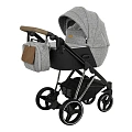 Детская коляска Jaxee Optima 2 в 1 (Серый
						
					) — Фото