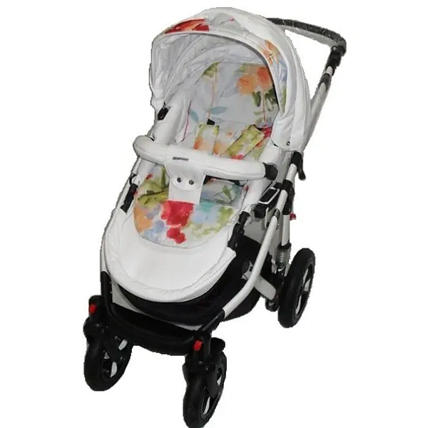 Детская коляска Bebe-mobile Toscana Ecco 2 в 1, эко-кожа фото 1