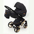 Детская коляска Ray Ultra Gold 2 в 1 (32 черная кожа-черный
						
					) — Фото