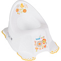 Нескользящий детский горшок Tega Baby Folk Line (White - Белый) — Фото