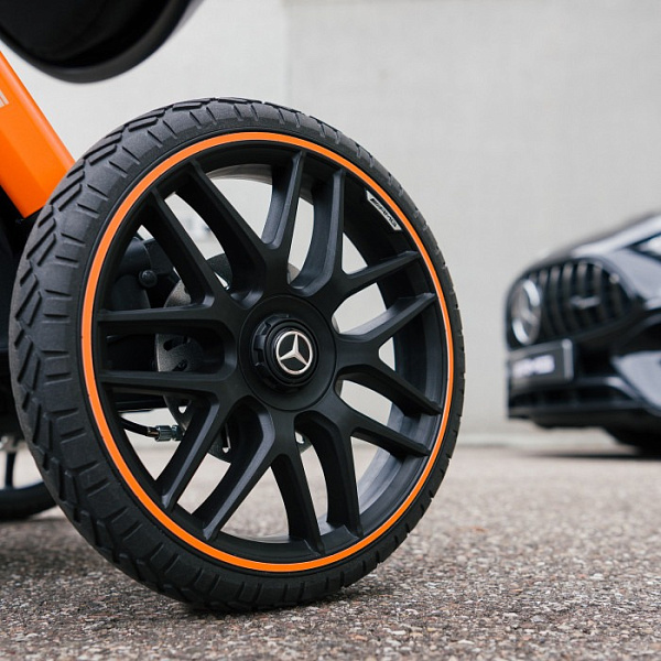 Детская коляска Hartan AMG GT2 2 в 1 на оранжевой раме фото 8