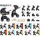 Детская коляска Riko Basic Alfa Ecco 3 в 1, эко-кожа фото 13