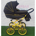 Детская коляска Esperanza Classic Leatherette 2 в 1 (100% замшевая ткань -Большие колеса) (204
						
					) — Фото