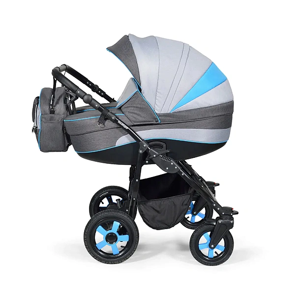 Детская коляска для двойни Indigo Duo 18 2 в 1 фото 1