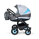 Детская коляска для двойни Indigo Duo 18 2 в 1 фото 1