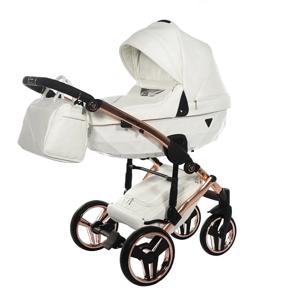 Детская коляска Junama Diamond Individual V2 2 в 1 на медной раме фото 4