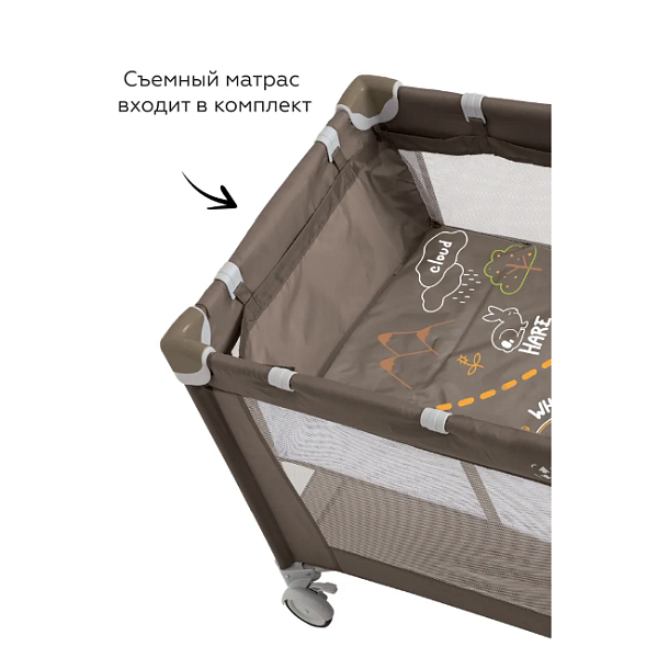Детский манеж-кровать Carrello Piccolo+ CRL-11501/2 фото 4