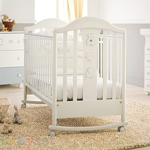 Детская кроватка Pali Classic Prestige, полозья/ящик