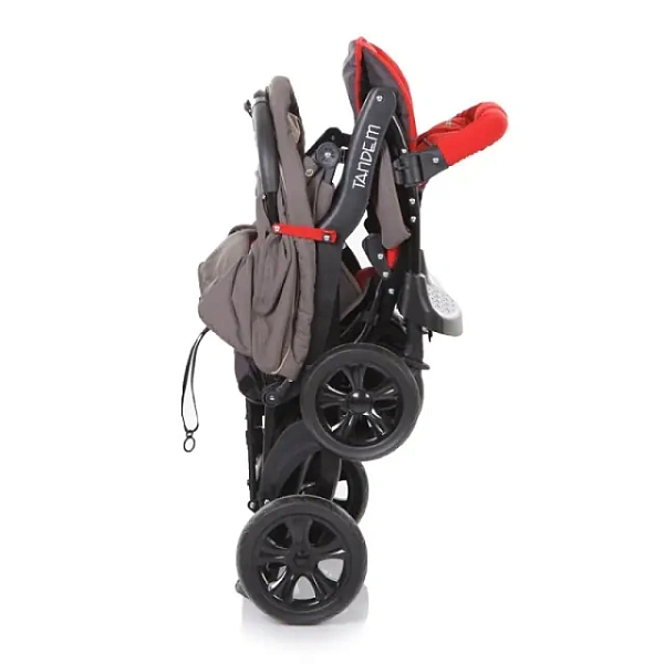 Детская прогулочная коляска для двойни Baby Care Tandem фото 5