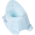 Нескользящий музыкальный горшок Tega Baby Уточка (Light Blue - Голубой) — Фото