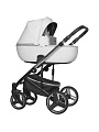 Детская коляска Riko Basic Ozon Premium 2 в 1 (31 белый-серебристый
						
					) — Фото