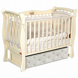 Детская кроватка Francesca Andrea Elegance Premium, универсальный маятник/ящик