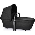 Коляска-люлька для новорожденного Cybex Priam Lux, шасси City Light Chrome (Happy Black
						
					) — Фото