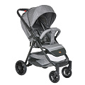 Детская прогулочная коляска Pituso Toledo 2021 с колесами EVA (Grey Metallic/серый металлик
						
					) — Фото