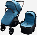 Детская коляска Sweet Baby Cupola 2 в 1 (Dark Green Neo
						
					) — Фото