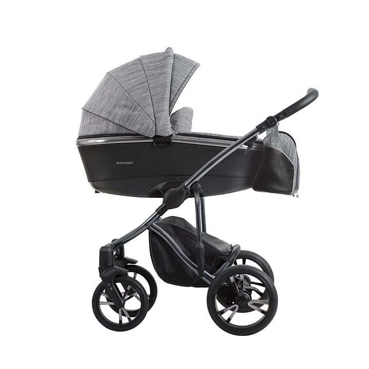 Детская коляска Bebetto Bresso Premium Class Dark 2020 3 в 1 — как выглядит в жизни
