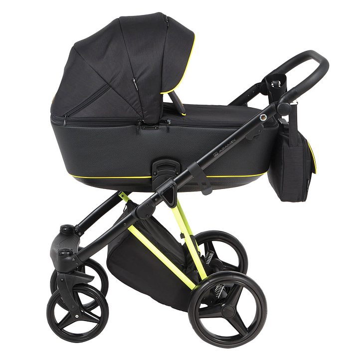 Детская коляска Adamex Cristiano Fluo 3 в 1 — как выглядит в жизни