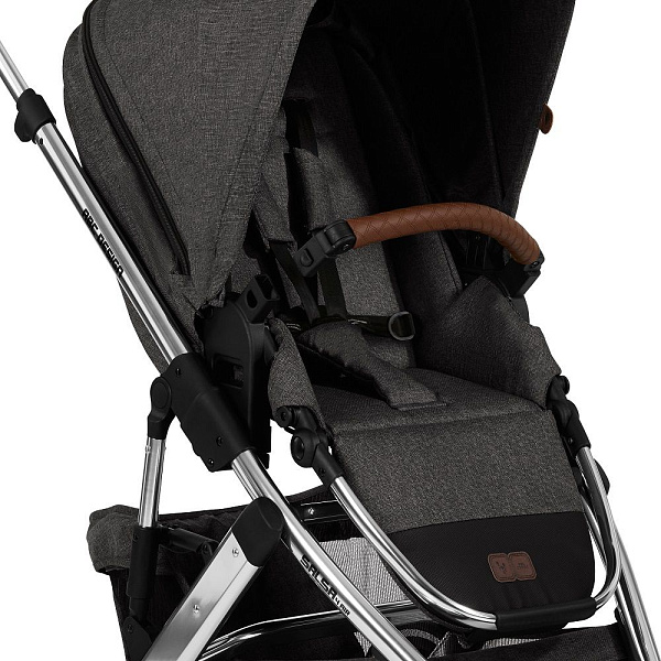 Детская коляска ABC-Design Salsa 4 Air 2 в 1 на серебряной раме фото 9