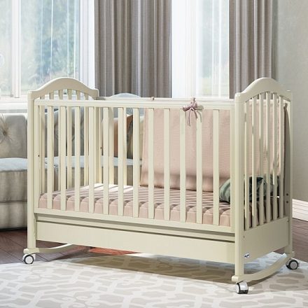 Детская кроватка Baby Italia Euro, полозья/ящик