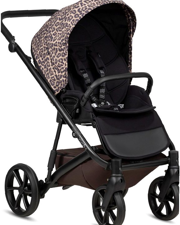 Детская коляска Tutis Viva 6 Plus Wild Elegance 2 в 1, Wild Mocca — как выглядит в жизни