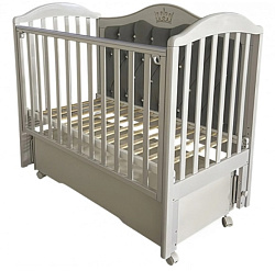 Детская кроватка Антел Anita-4 с мягкой спинкой