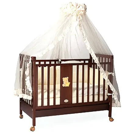 Детская кроватка Feretti Papa Cote Sleeping Bears, ящик