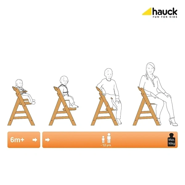 Стульчик для кормления Hauck Alpha Хаук Альфа фото 1