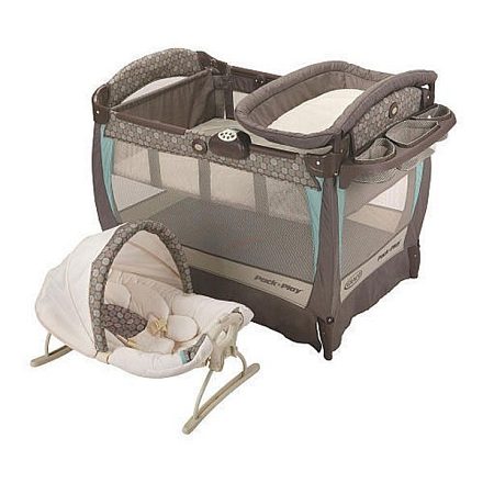 Детский манеж Graco Cuddlecove
