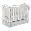 Детская кроватка Антел Каролина 4/6, универсальный маятник/ящик - Фото