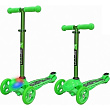 Трехколесный самокат Y-Scoo RT Trio Diamond 120 Kaleidoscope со светящейся платформой - Фото