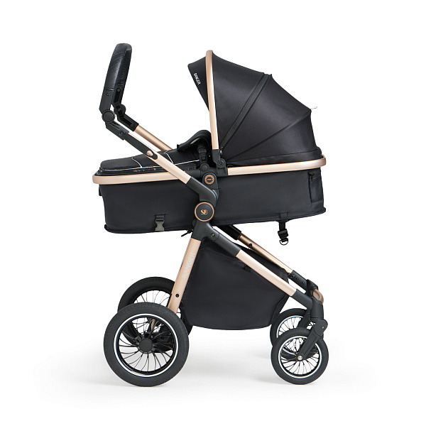 Детская коляска-трансформер Sweet Baby Ranger 2 в 1 на золотой раме фото 2