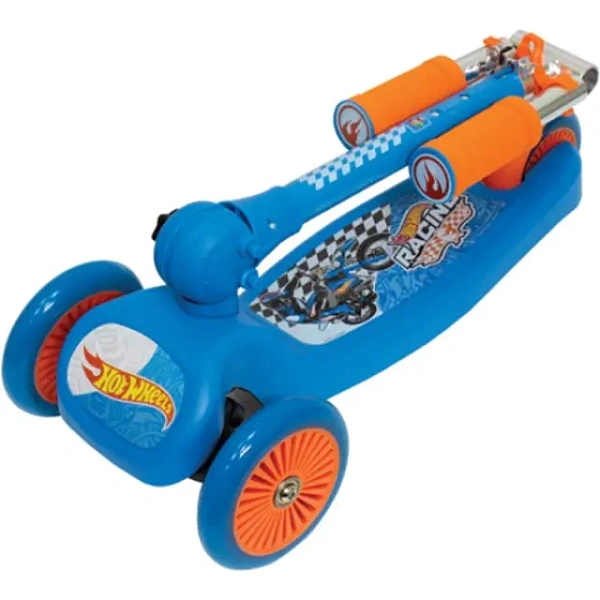 Трехколесный самокат 1Toy Hot Wheels 1Той Хот Вилс Т57630, управляется наклоном фото 1