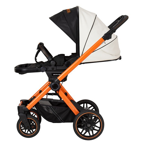 Детская коляска Hartan AMG GT2 2 в 1 на оранжевой раме фото 7