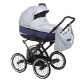 Детская коляска Jedo Classic Bartatina Alu Plus 2 в 1 (15 black
						
					) — Фото
