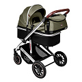 Детская коляска Sweet Baby Amare 3 в 1 (Olive
						
					) — Фото