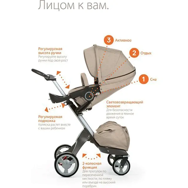 Детская коляска Stokke Xplory V5 2 в 1 фото 2