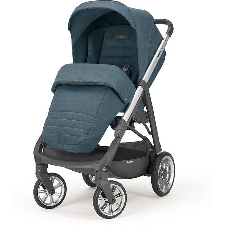 Детская коляска Inglesina Aptica System Quattro 4 в 1 на шасси Aptica Grafite — как выглядит в жизни