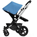 Детская коляска Bugaboo Cameleon 3 2 в 1 (alu/dark grey/ice blue голубой
						
					) — Фото