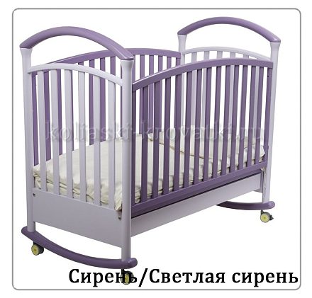 Детская кроватка Papaloni Фиорентина, полозья