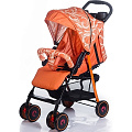 Детская прогулочная коляска Babyhit Simpy (Wavy Orange
						
					) — Фото