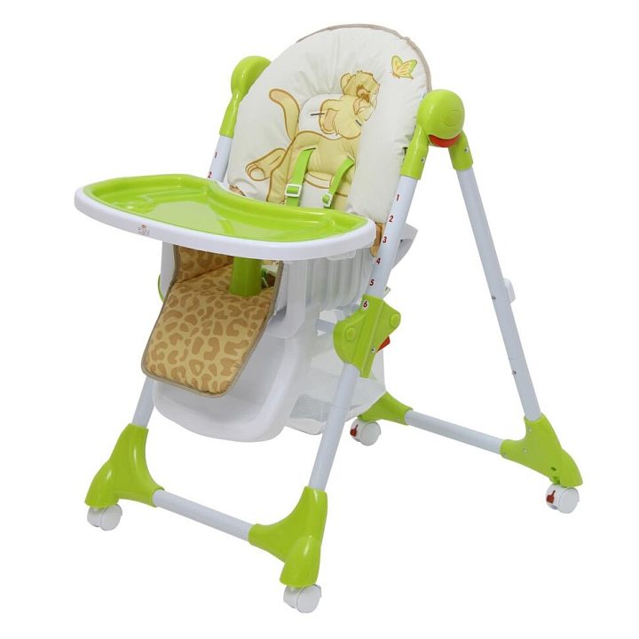 Стульчик для кормления Polini Kids Disney Baby 470 — как выглядит в жизни