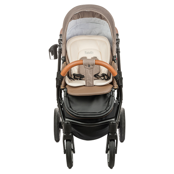 Детская коляска Nuovita Carro Sport 2 в 1, ткань+эко-кожа фото 7