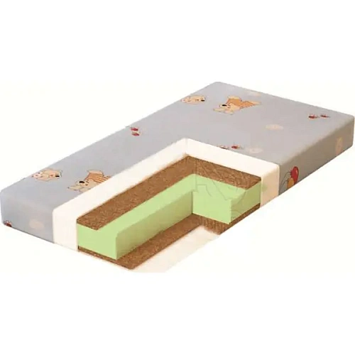 Детский матрас Плитекс Plitex Eucalipt Light 60x120 см Детский матрас Плитекс Plitex Eucalipt Light 60x120 см - Фото