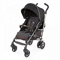 Детская коляска-трость Chicco Lite Way Top Stroller, с бампером (Intrigue
						
					) — Фото