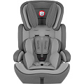 Детское автокресло Lionelo Levi Plus + подарок: шторки и органайзер (Grey) — Фото