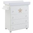 white матрасик stars beige