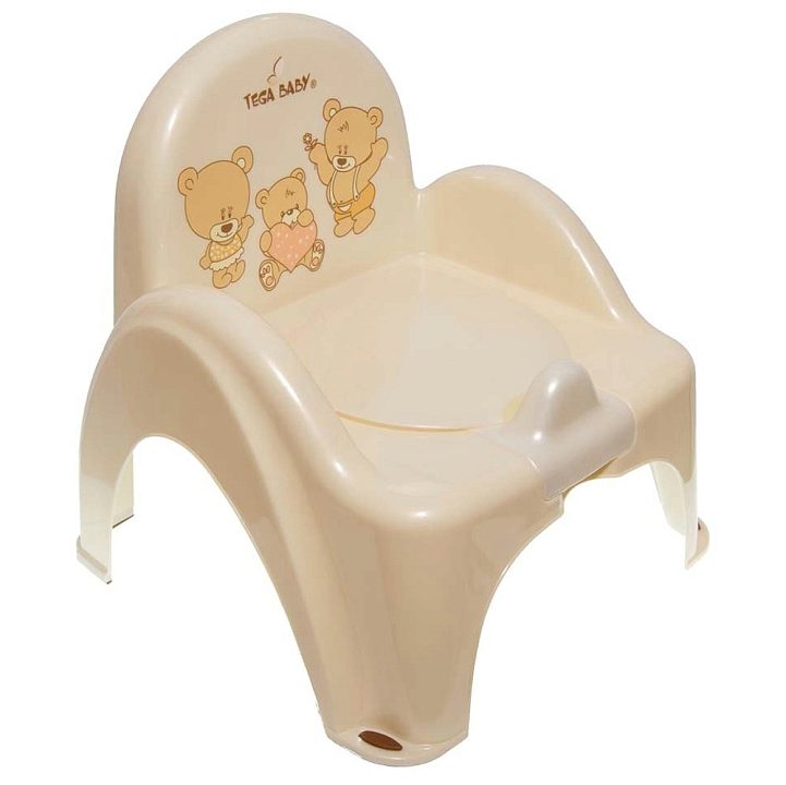 Детский горшок Tega Baby Мишка — как выглядит в жизни